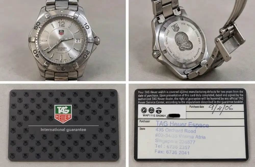Jual Tag Heuer Aquaracer Original