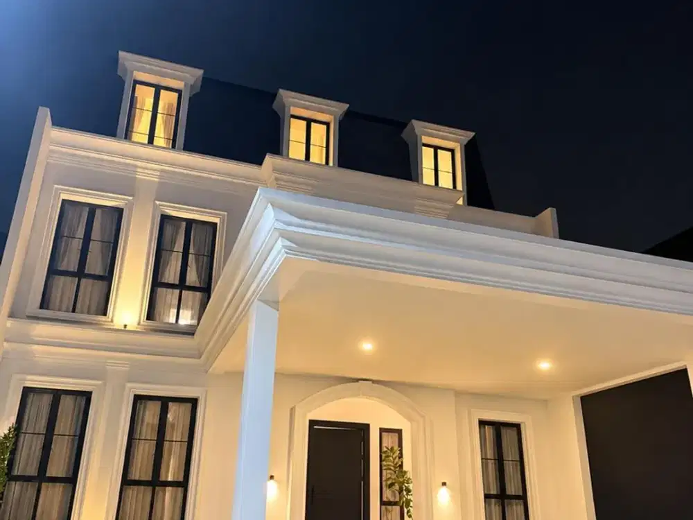 BRAND NEW BANGUNAN MANDIRI  RUMAH AMERICAN CLASSIC  ALAM SUTERA
