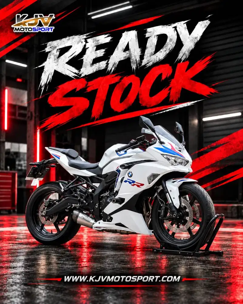 KAWASAKI ZX25R NON ABS TFT 2023 PUTIH KM 6K PAJAK PANJANG NO MINUS