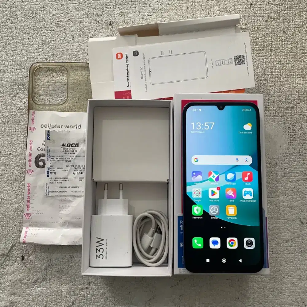 Redmi 15C Warna Moonlight Blue 8/256GB