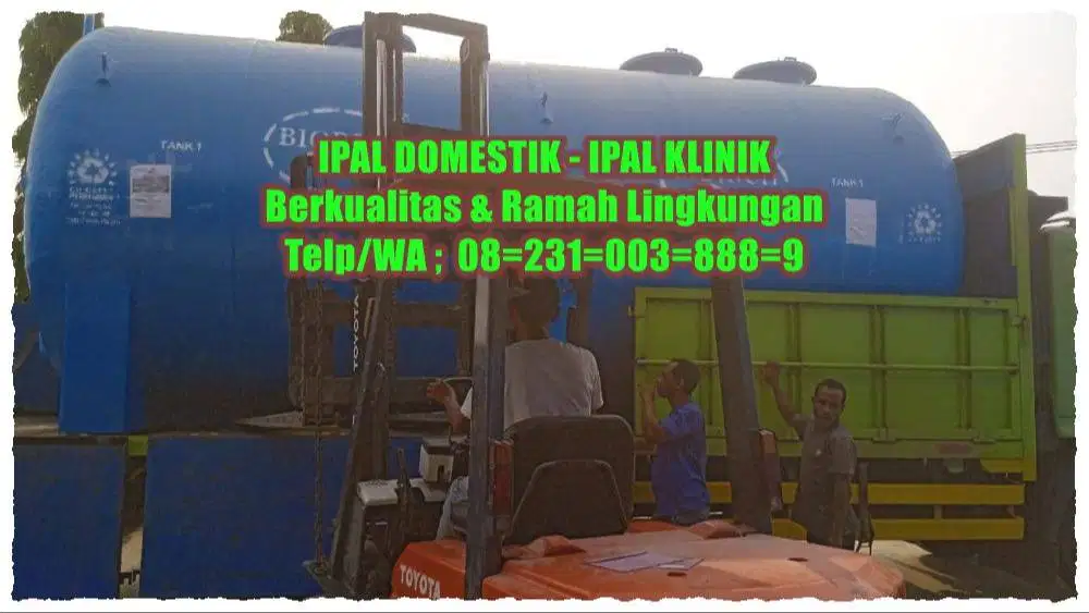Tangki STP - IPAL Komunal–IPAL Domestik–IPAL Biotech–IPAL Klinik–IPAL