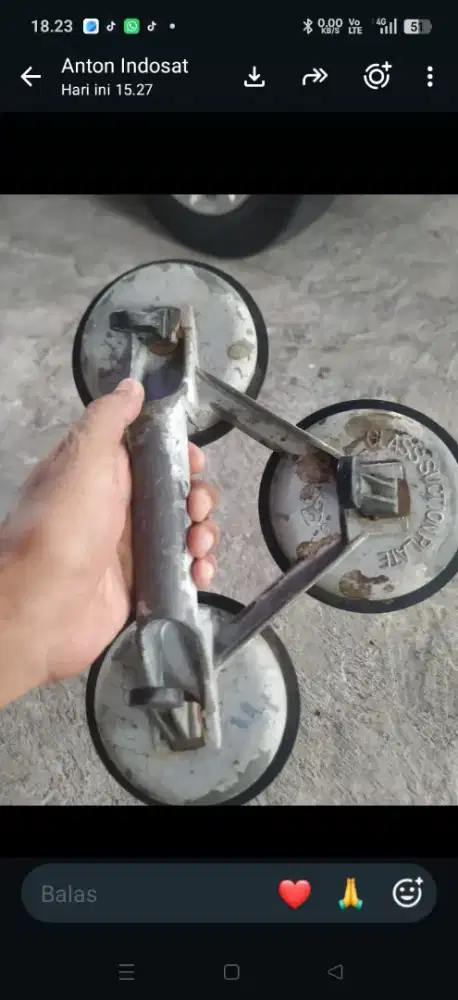 kop 3 kaki angkat kaca