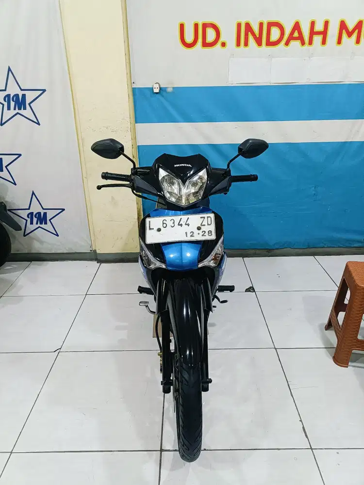 Biru hitam glossy HONDA SUPRA X KARBURATOR 125 2013 TIDAK BISA KREDIT
