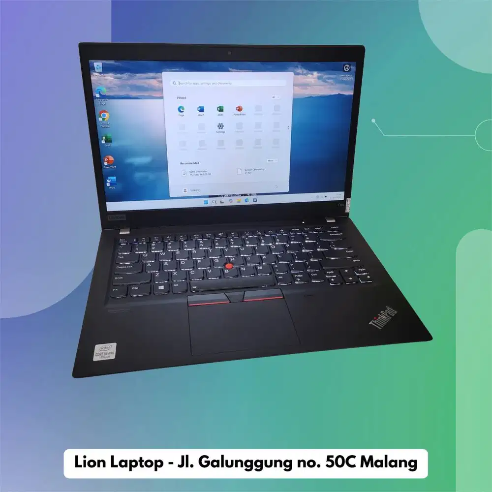 RAM 16GB Slim Core i5 Gen 10 Lenovo Thinkpad T14s [27|10]