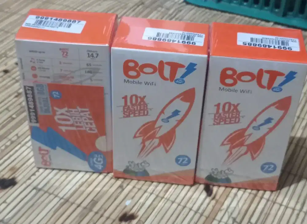 Modem ZTE MF90 kondisi baru segel