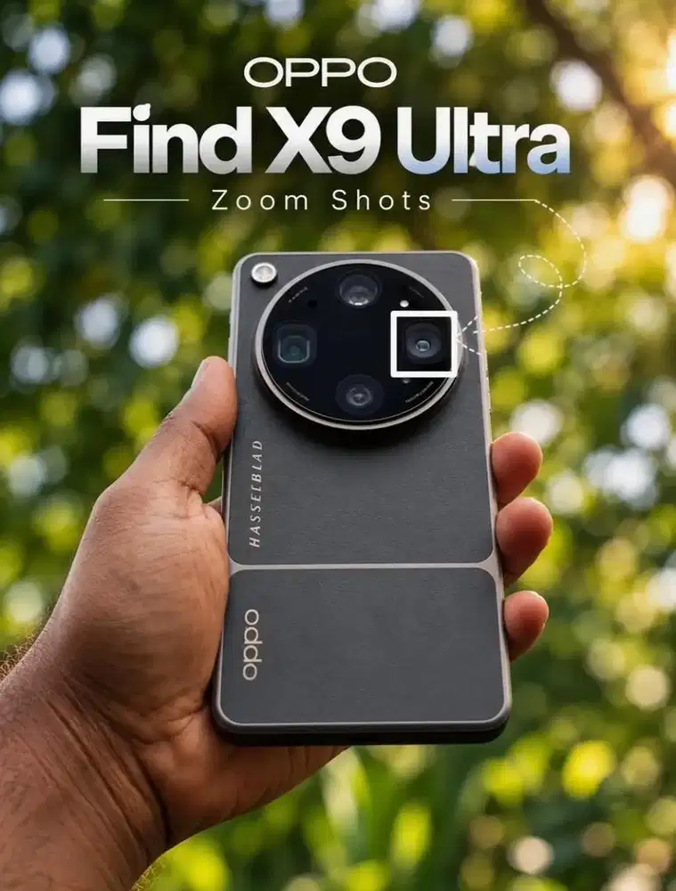 Abadikan Setiap Momen dengan Gaya Profesional - OPPO Find X9 Ultra!