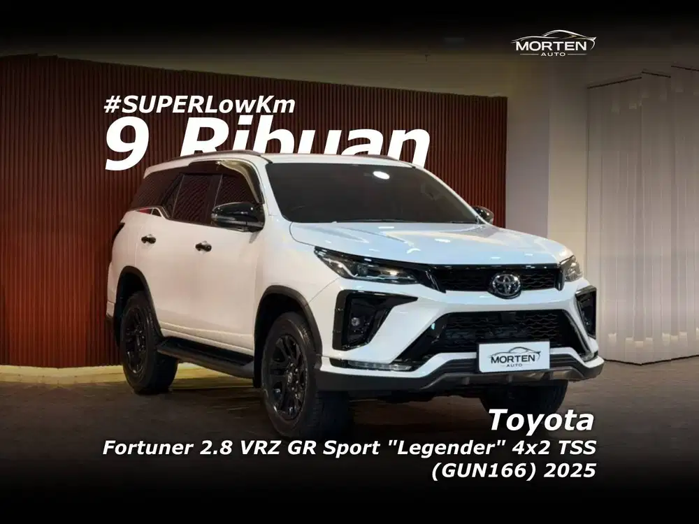 [LIKE NEW!!!] Toyota Fortuner 2.8 VRZ GR Sport Legender 4x2 TSS 2025