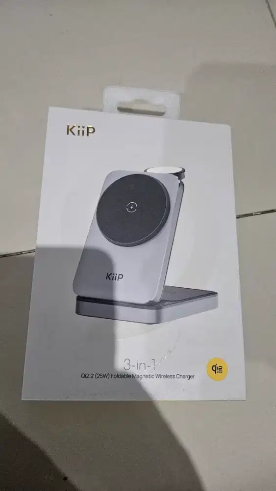 KiiP PWC02 3in1 Magnetic Wireless Charging 25W Foldable Wireless