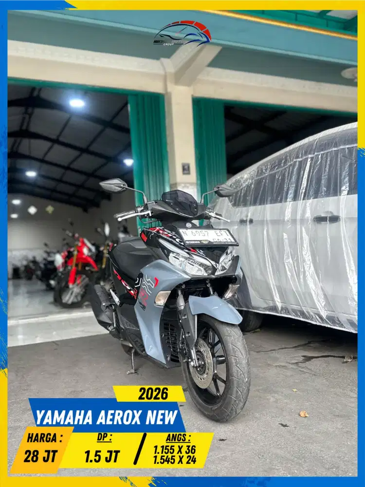 YAMAHA AEROX NEW 2026 NDANG GERCEP MASZEHH HIKMAH MOTOR KEPUH MALANG