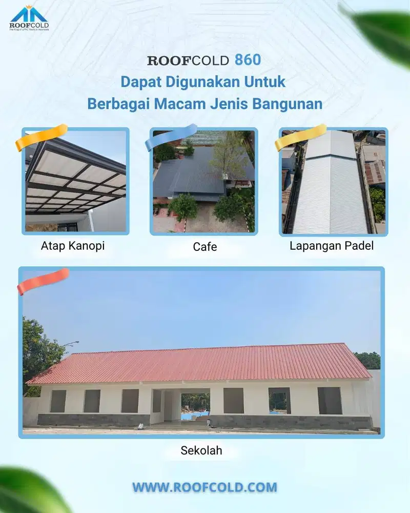 UPVC ROOFCOLD 86