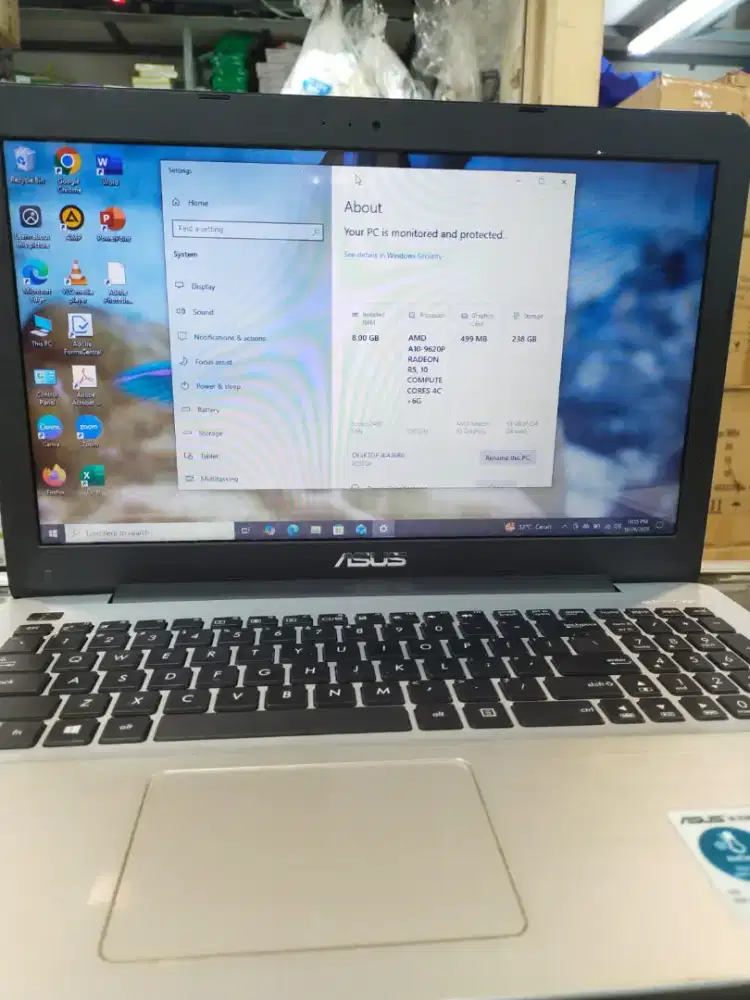 Dijual laptop second mulus