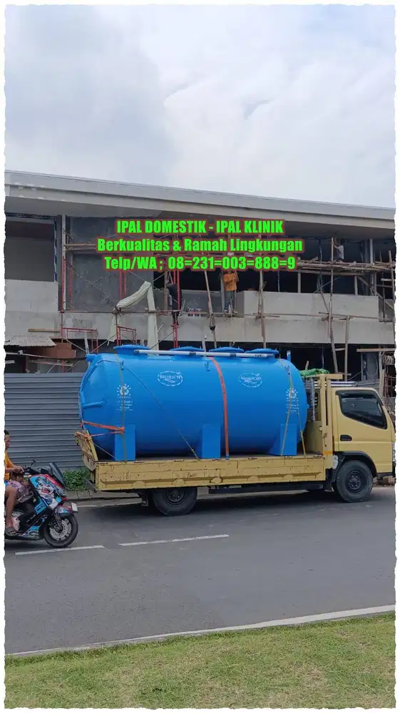 STP Biotech/IPAL Klinik/IPAL Restoran/IPAL Medis/IPAL Industri/Tangki