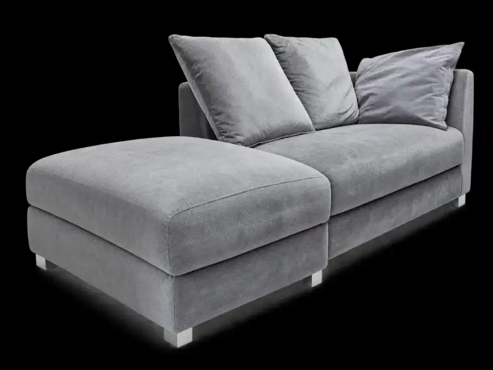 Dijual murah sofa 2+1 seater abu abu