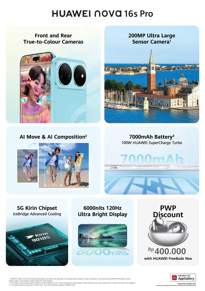 Huawei Nova16 Series Cashback 2 juta