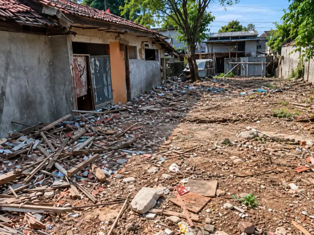 Kavling siap bangun luas 1001meter Lenteng Agung Jagakarsa Jakarta Selatan