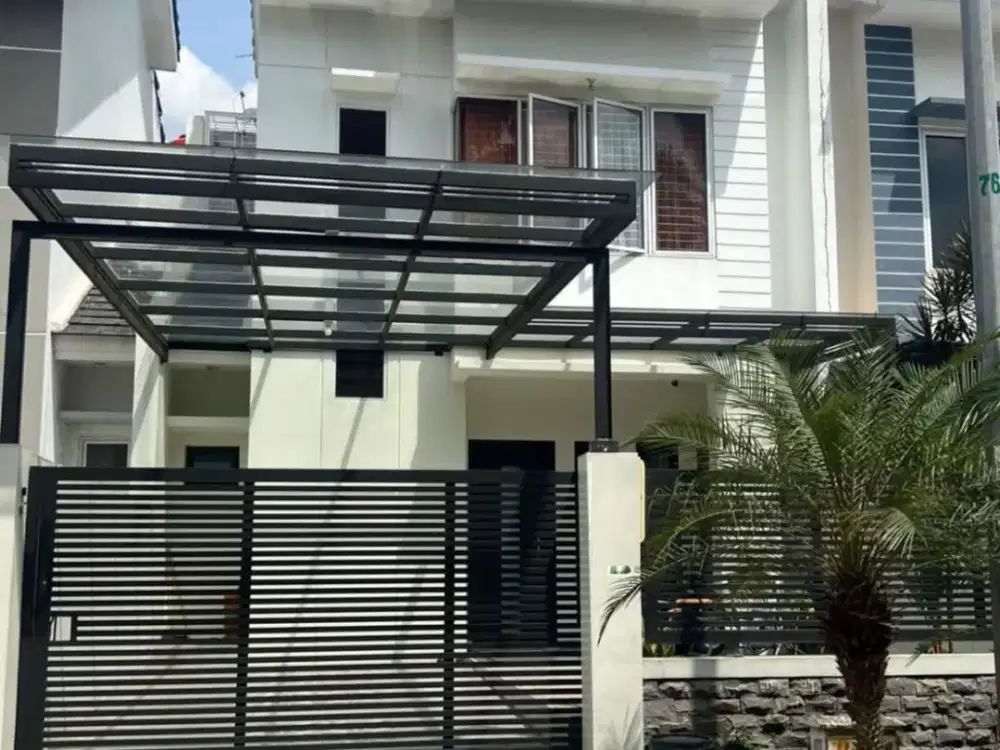 Jual Rumah Puspita Loka BSD Serpong Tangerang Selatan hadap taman