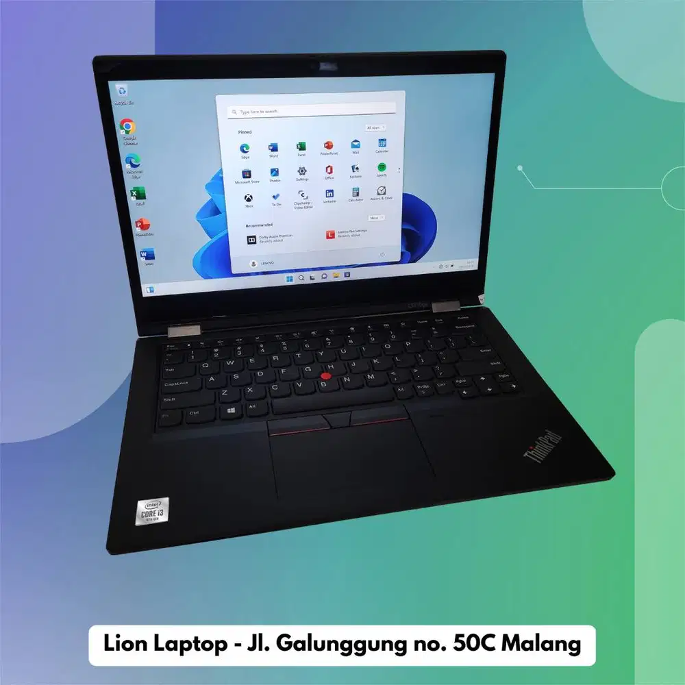 Core i3 Gen 10 Flip 360° Include Stylus Lenovo Thinkpad YOGA L13 [27|1