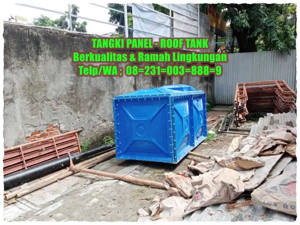 TANGKI PANEL- TANGKI PANEL FRP - TANGKI PANEL KOTAK - TANGKI PANEL FIB