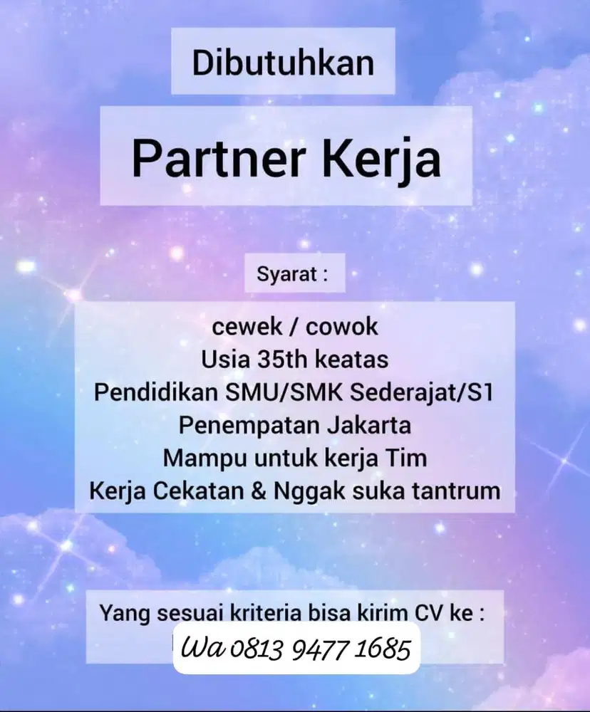 Staff Admin, sataff marketing