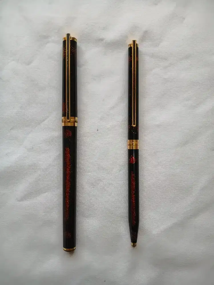 Ballpoint dan Pullpen St Dupont Gold Dust Series Original Collector