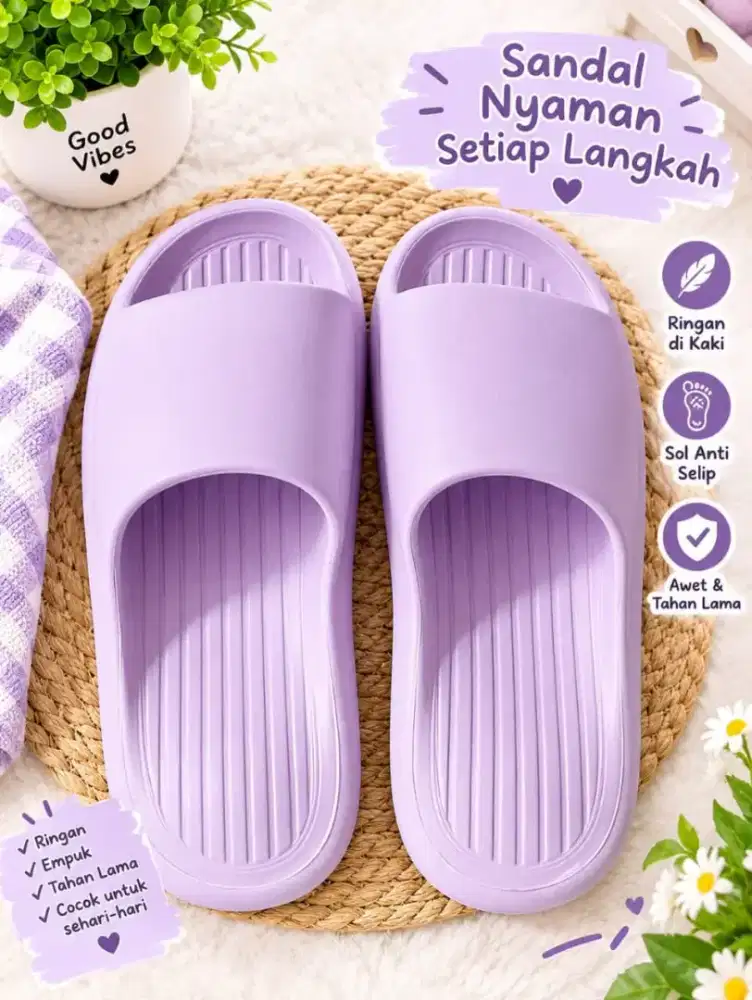 Promo Sandal Dewasa Wanita Fashion jalan santai