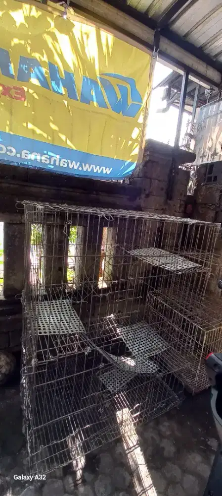 JUAL 3 KANDANG KUCING