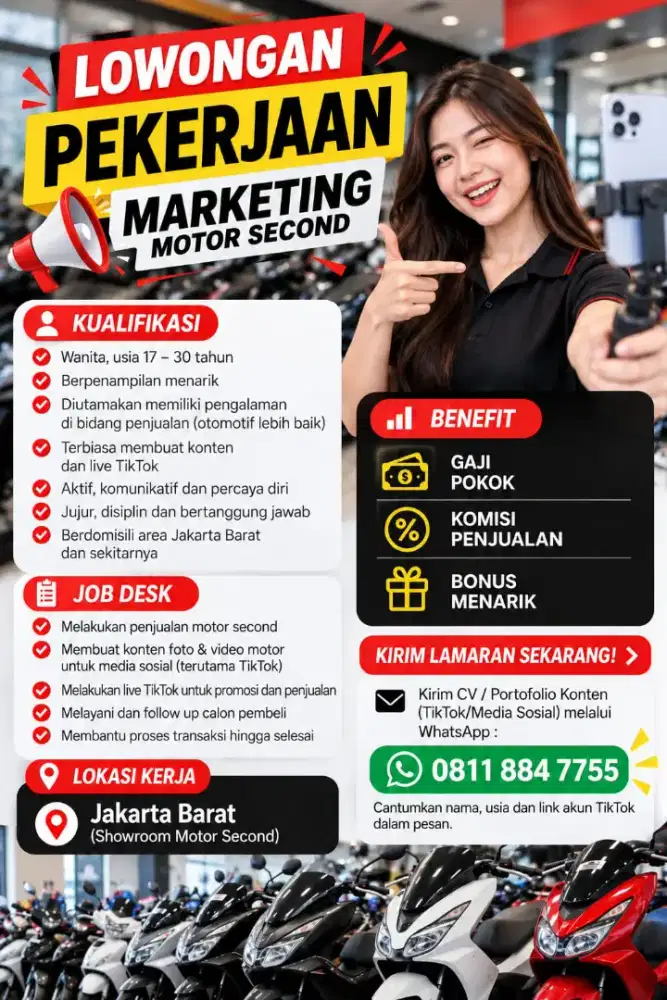 DICARI MARKETING OTOMOTIF