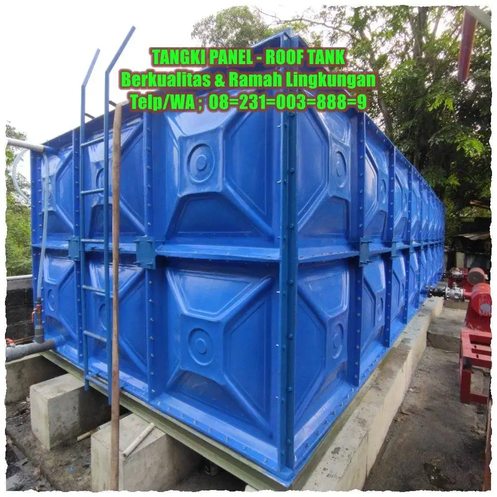 TANGKI PANEL- TANGKI PANEL FRP - TANGKI PANEL KOTAK - TANGKI PANEL FIB