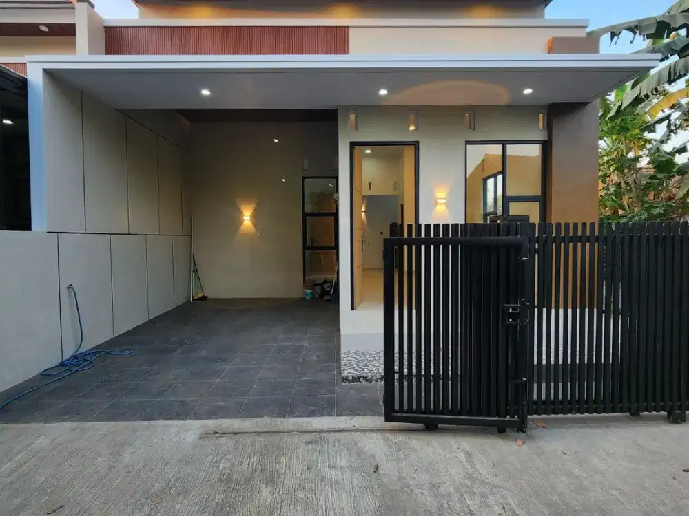 RUMAH MINIMALIS MODERN DEKAT PASAR CEBONGAN MLATI