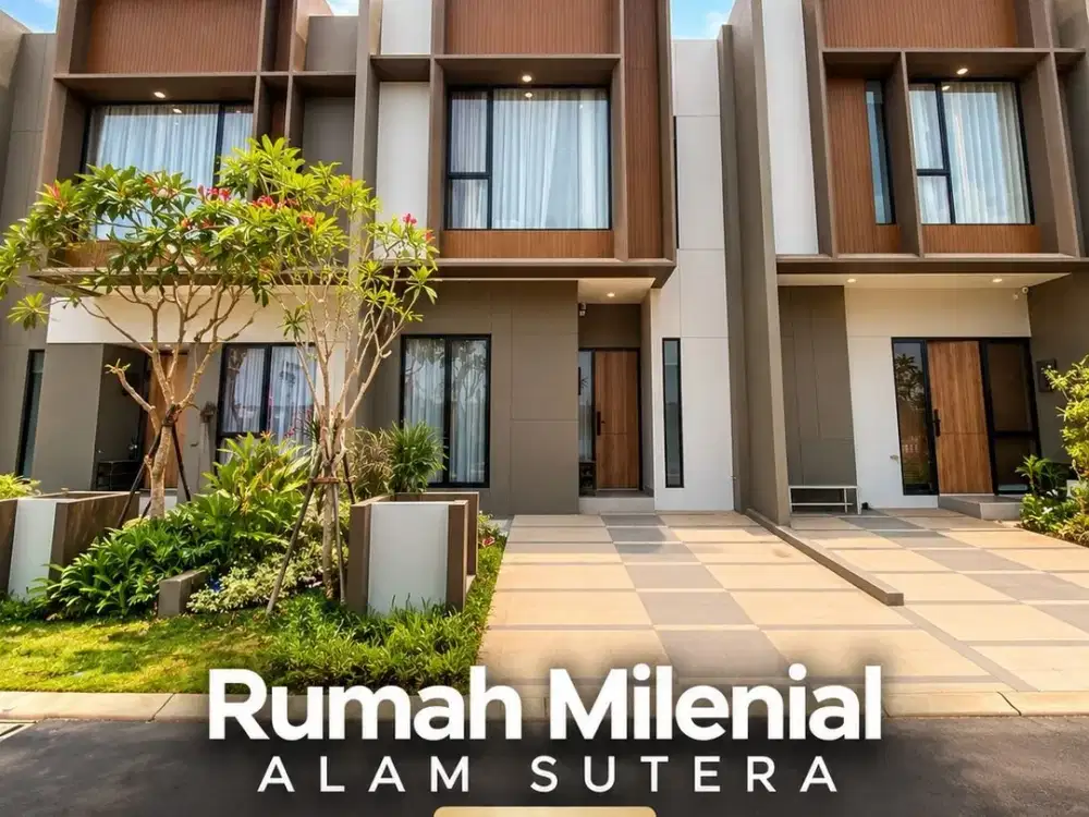 Rumah Baru Tipe Seca dengan 3 Kamar Tidur di Sutera Rasuna Alam Sutera