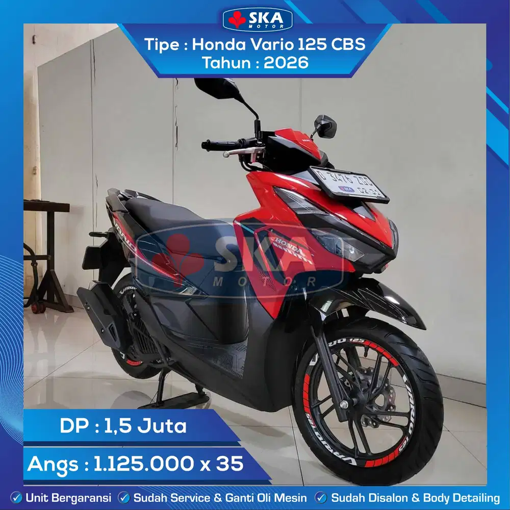 Honda Vario 125 CBS Tahun 2026