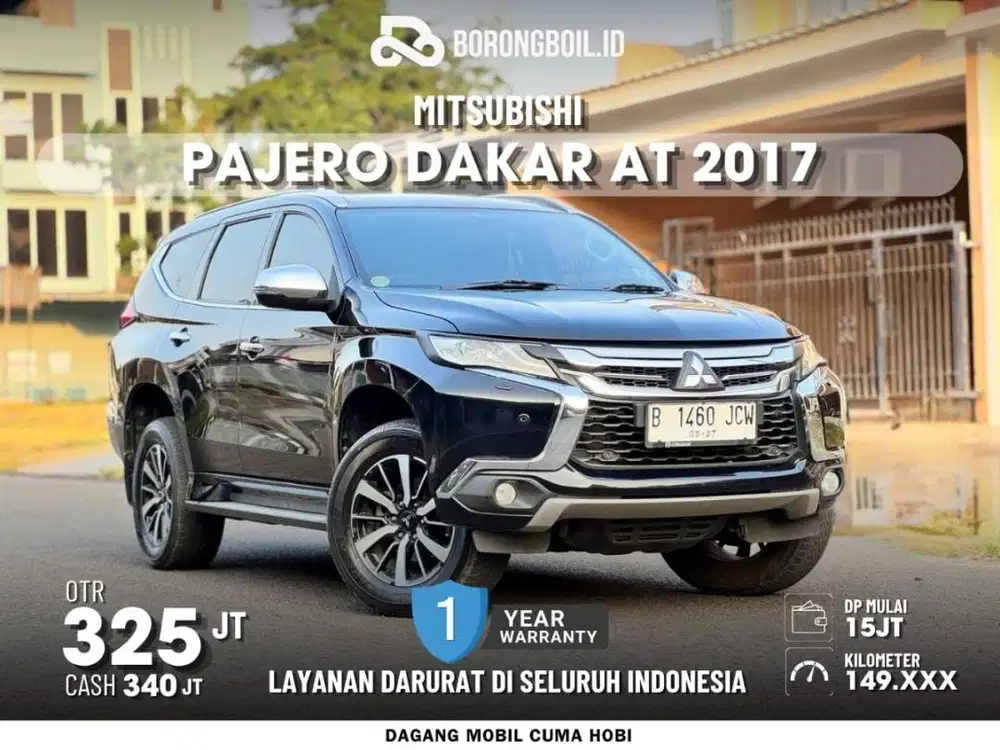 Pajero Dakar 2017 hitam