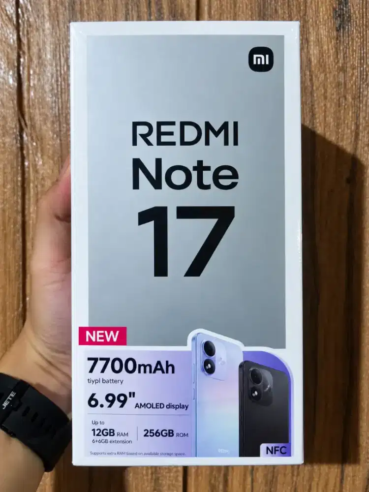 Xiaomi redmi note 17 6/256 purple