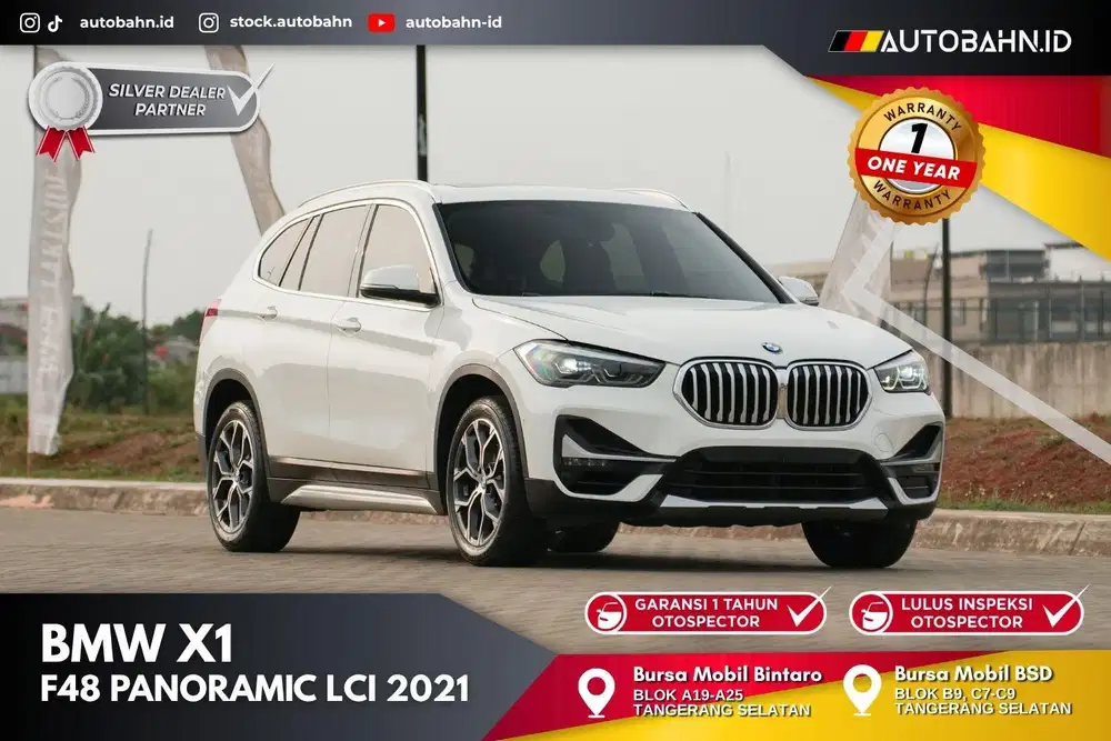 Full Opt! BMW X1 F48 XLine 2021 Panoramic white warranty gla200 218i