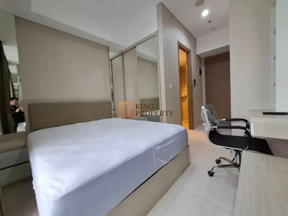 Hanya Bawah Koper Aja & Siap Huni Disewakan Apartemen Taman Anggrek Residences Studio Furnish Interior Nyaman Terhubung Mall Hublife Tanjung Duren