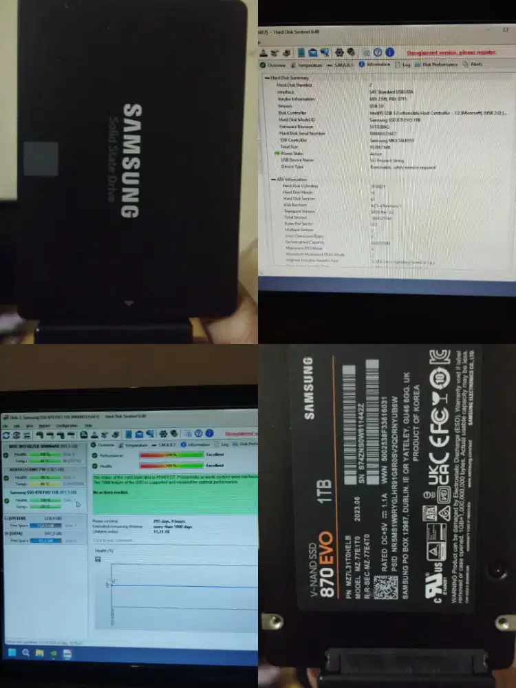 SSD Samsung Evo 870