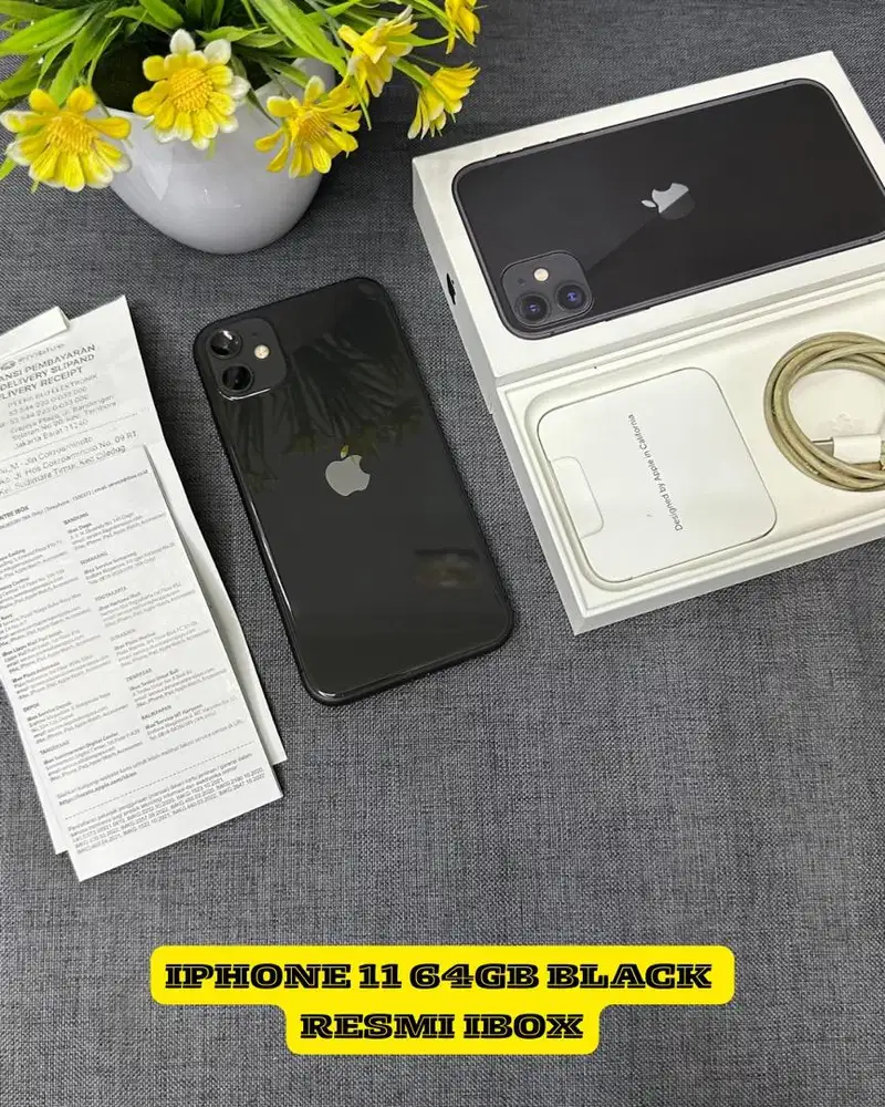 Iphone 11 64gb black ibox