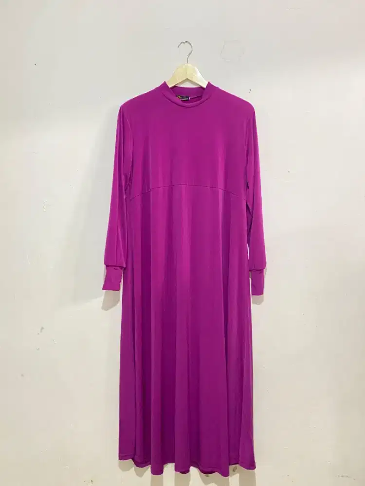 Gamis Jersy& katun Premium