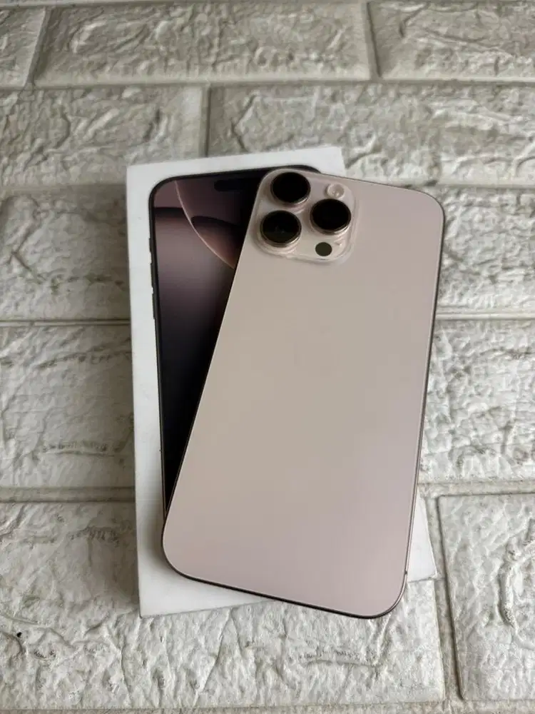 iphone 16 pro max 256gb beacukai Fullset ori Terima COD dan TT