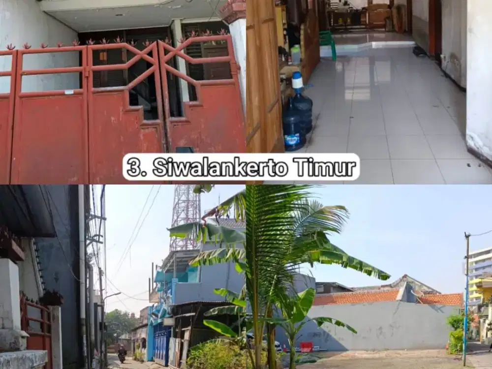 Rumah Kost Aktif Cocok Investasi Siwalankerto Timur Dekat Univ Petra