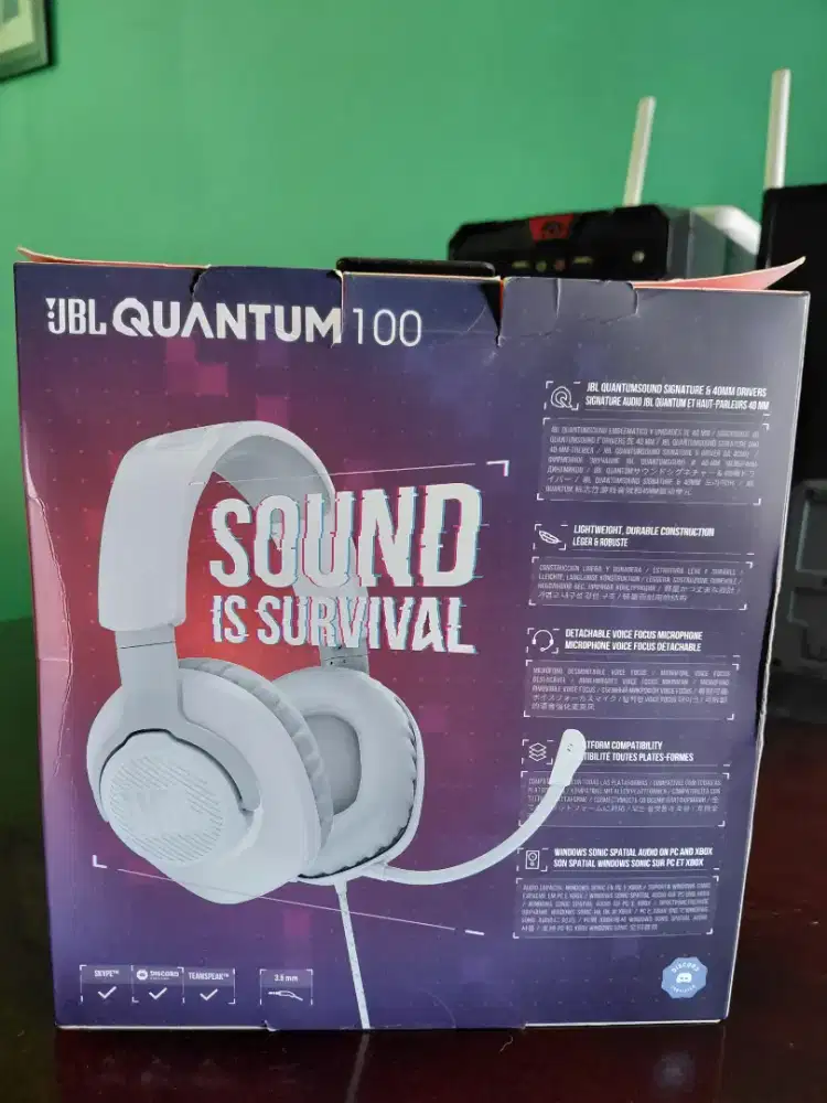 Headset JBL Quantum 100