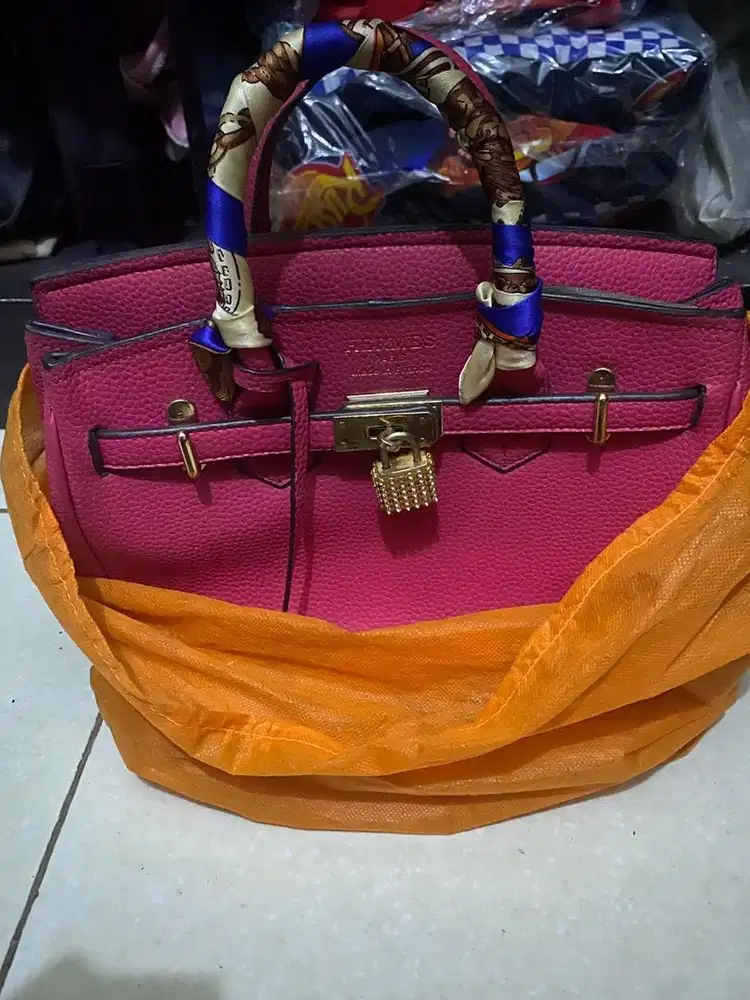 Tas hermes kw pink