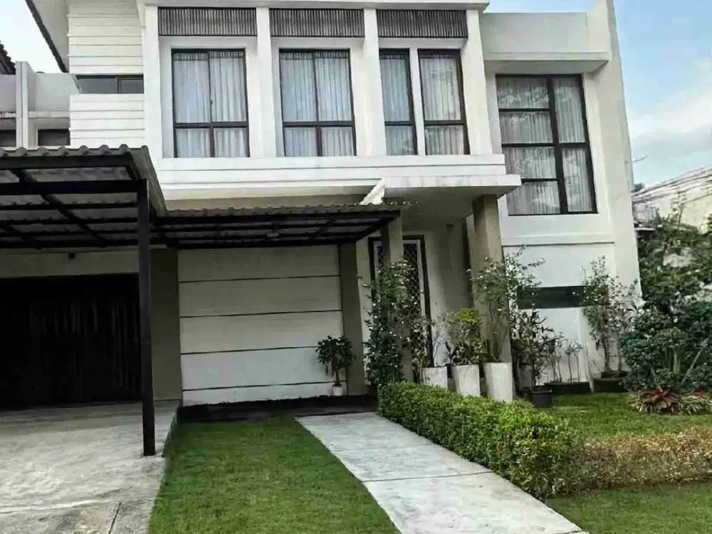 Dijual Rumah Cantik Murah  Alam Sutera Cluster Sutera Jingga