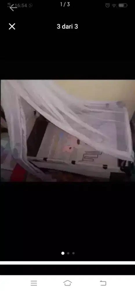 Tempat tidur bayi/balita