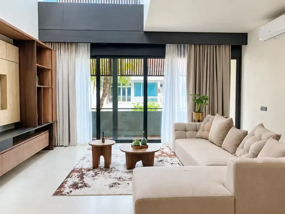 Rumah Modern Pluit Sakti 4 Lantai 7x21,5 150m2 4KT SHM Mewah Semi Furnished Jakarta Utara