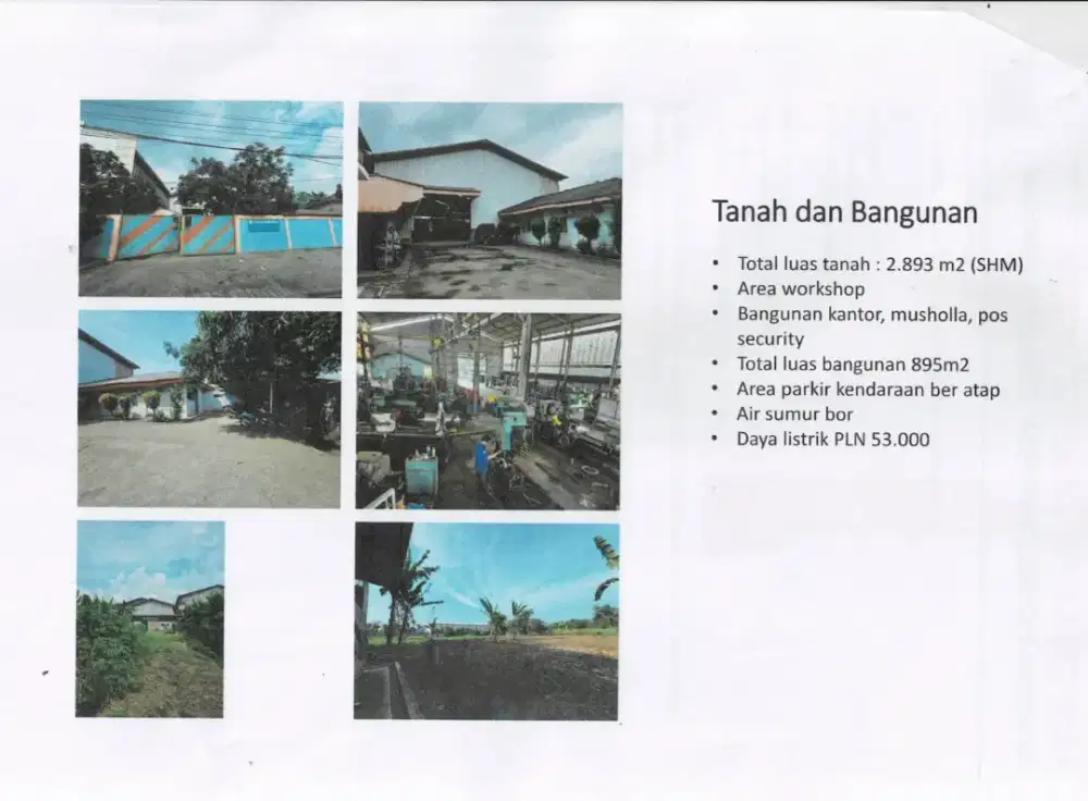 Tanah dan Bangunan