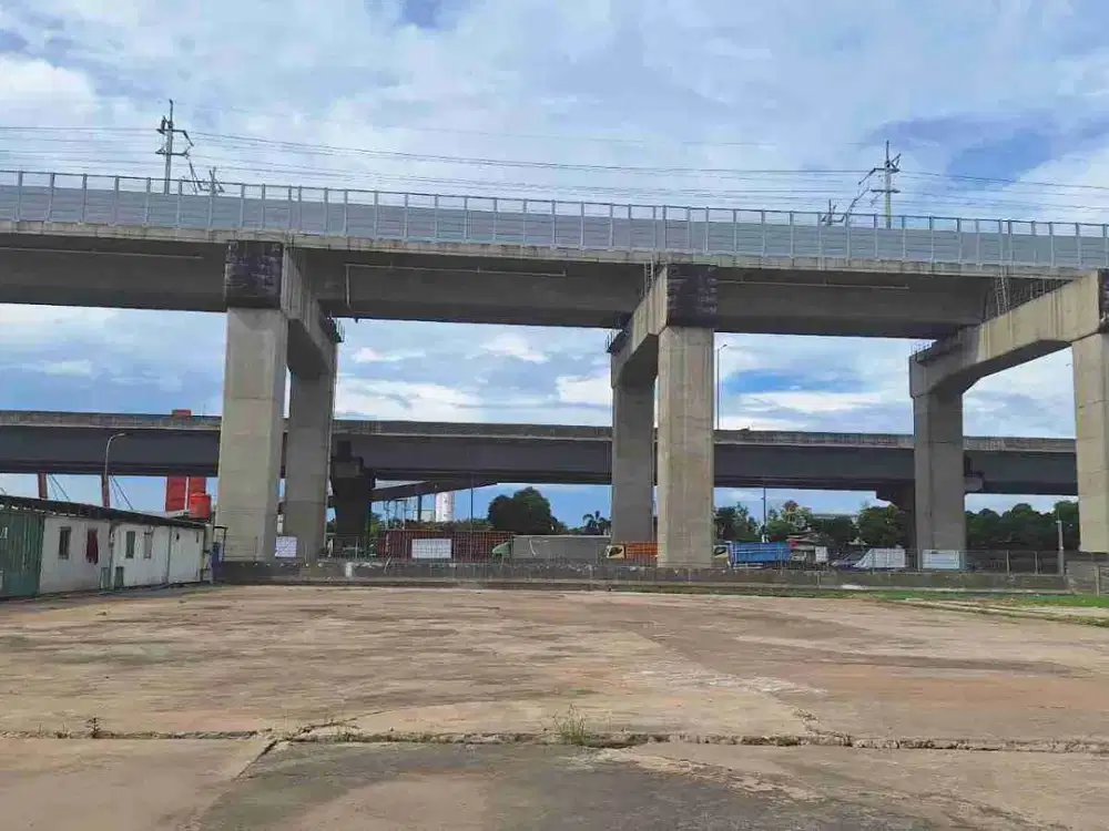 Disewakan Kavling dan Gudang di Rest Area KM19B!