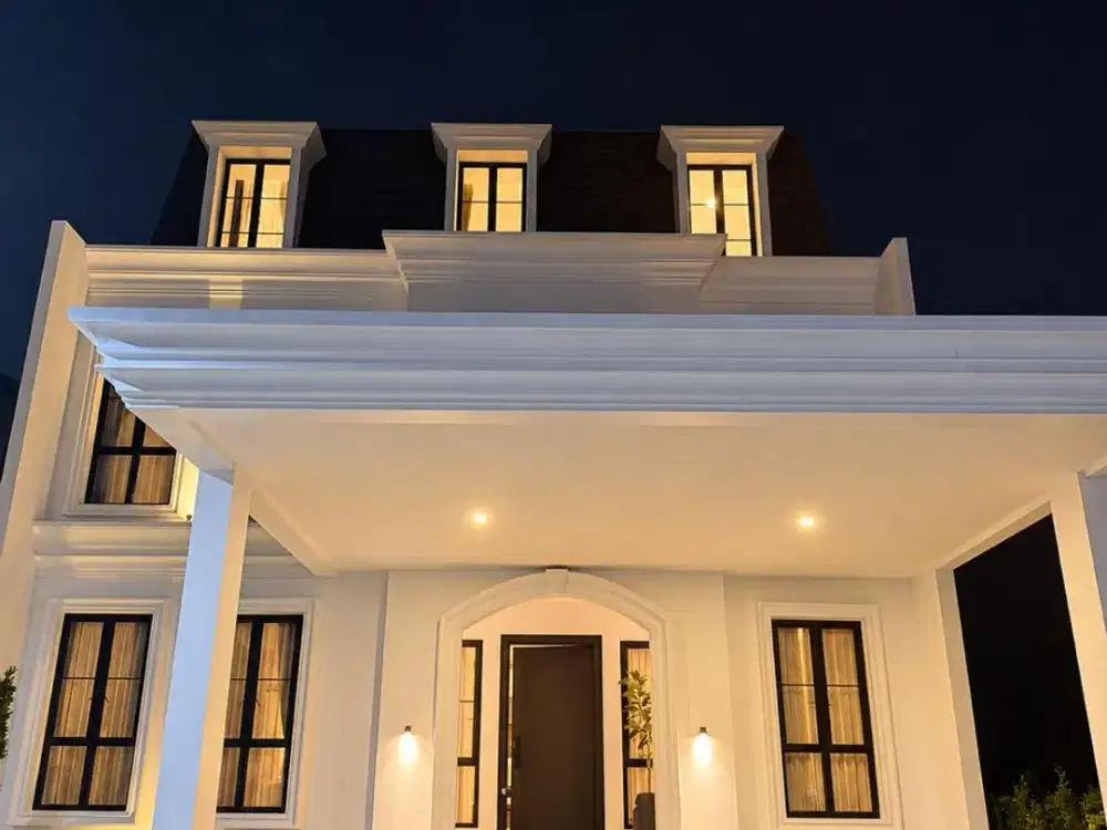 BRAND NEW BANGUNAN MANDIRI  RUMAH AMERICAN CLASSIC  ALAM SUTERA