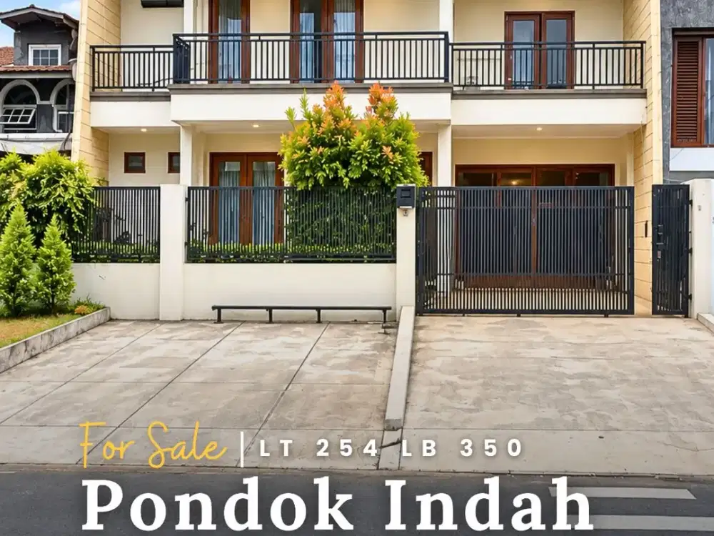 Rumah Mewah di Pondok Indah, Harga 12,5 Miliar! Lokasi Premium & Strategis!