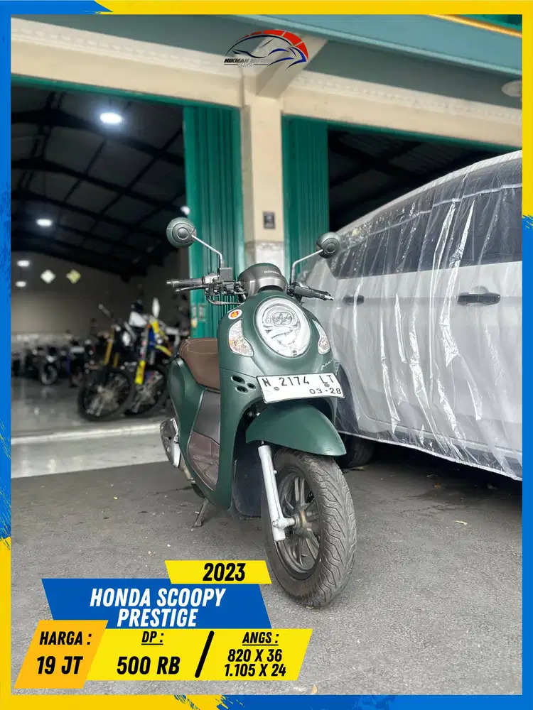 HONDA SCOOPY PRESTIGE 2023 SIAP ANGKUT MASZEHH HIKMAH MOTOR KEPUH